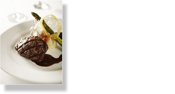 Western Course : 패션쇼, 디너쇼, 연찬회 등 품격있는 연회행사에 적합한 아르드셰프의 양식 코스요리